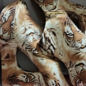 Animal Print Ankle Boots